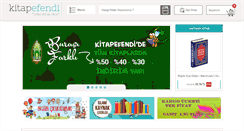 Desktop Screenshot of kitapefendi.com